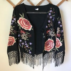 Beautiful Vintage Fringe Jacket